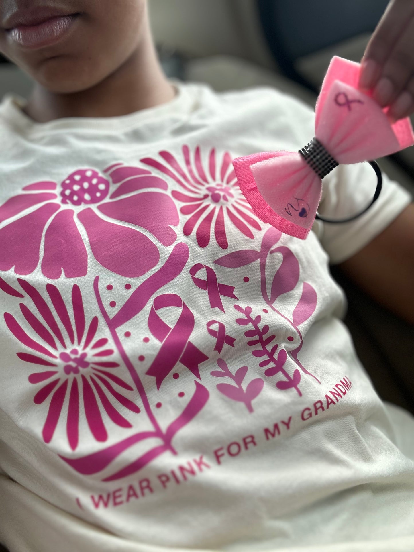 Bright Pink Breast Cancer Awareness Month Bow!!! π