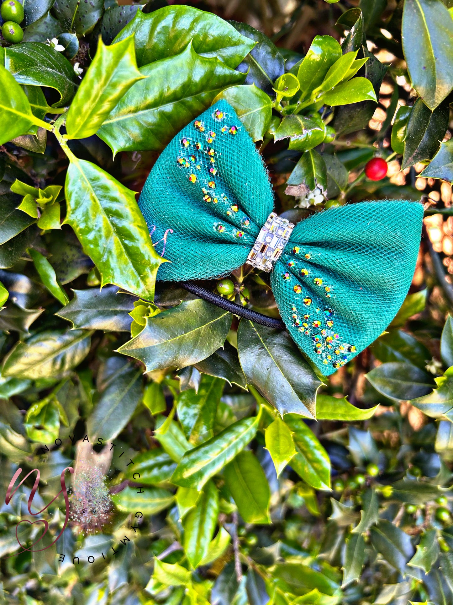 Sparkle Green Bow! πβ¨