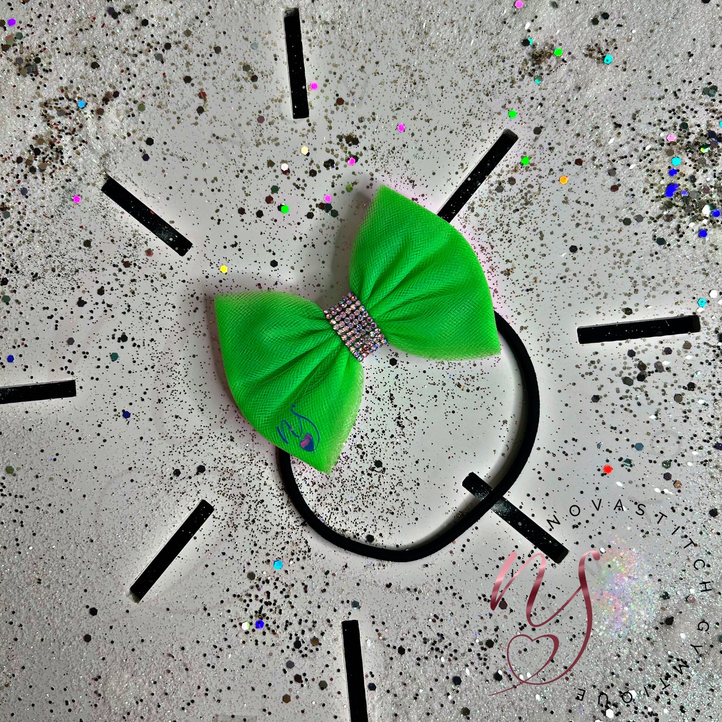 Pastel Green Single Bow