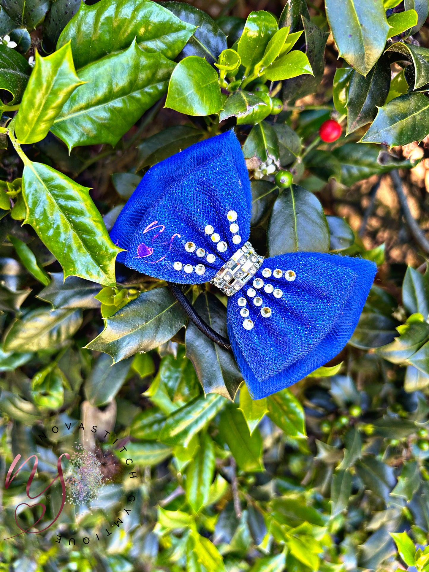 Double Blue Bow! πβ¨