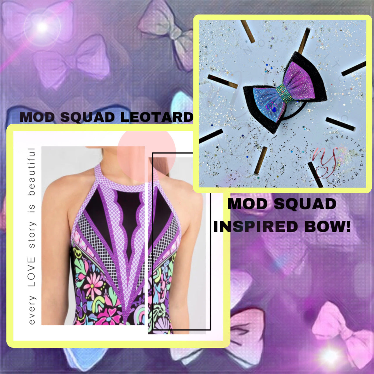 MOD SQUAD INSPIRED BOW! π