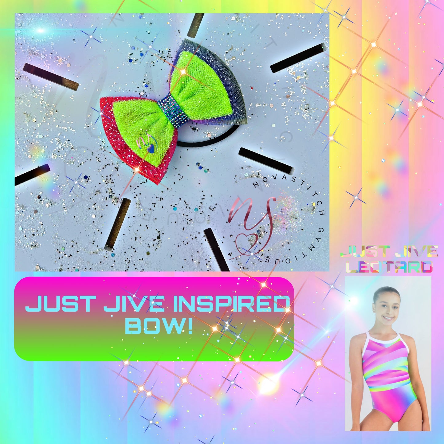 JUST JIVE INSPIRED BOW! ππ