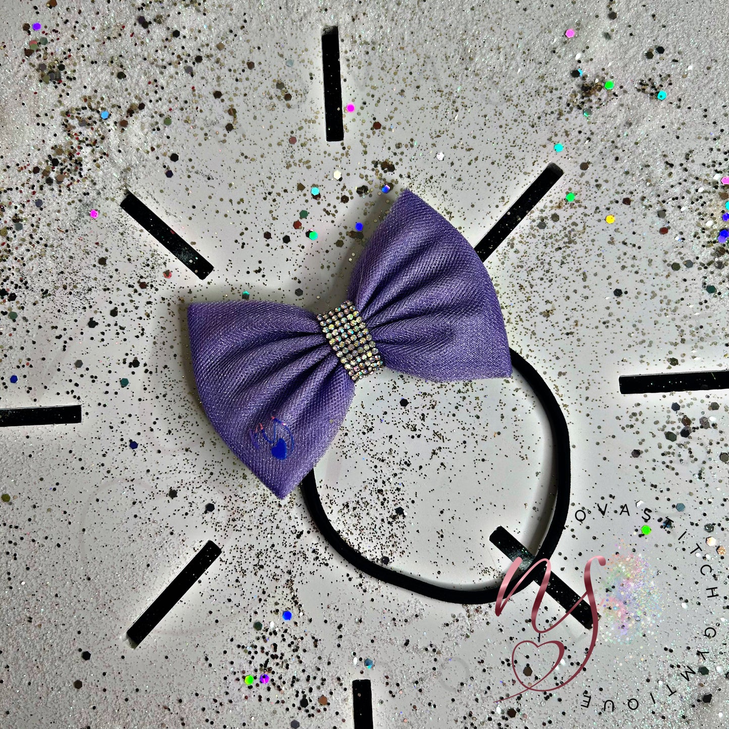 Pastel lavender Bow!
