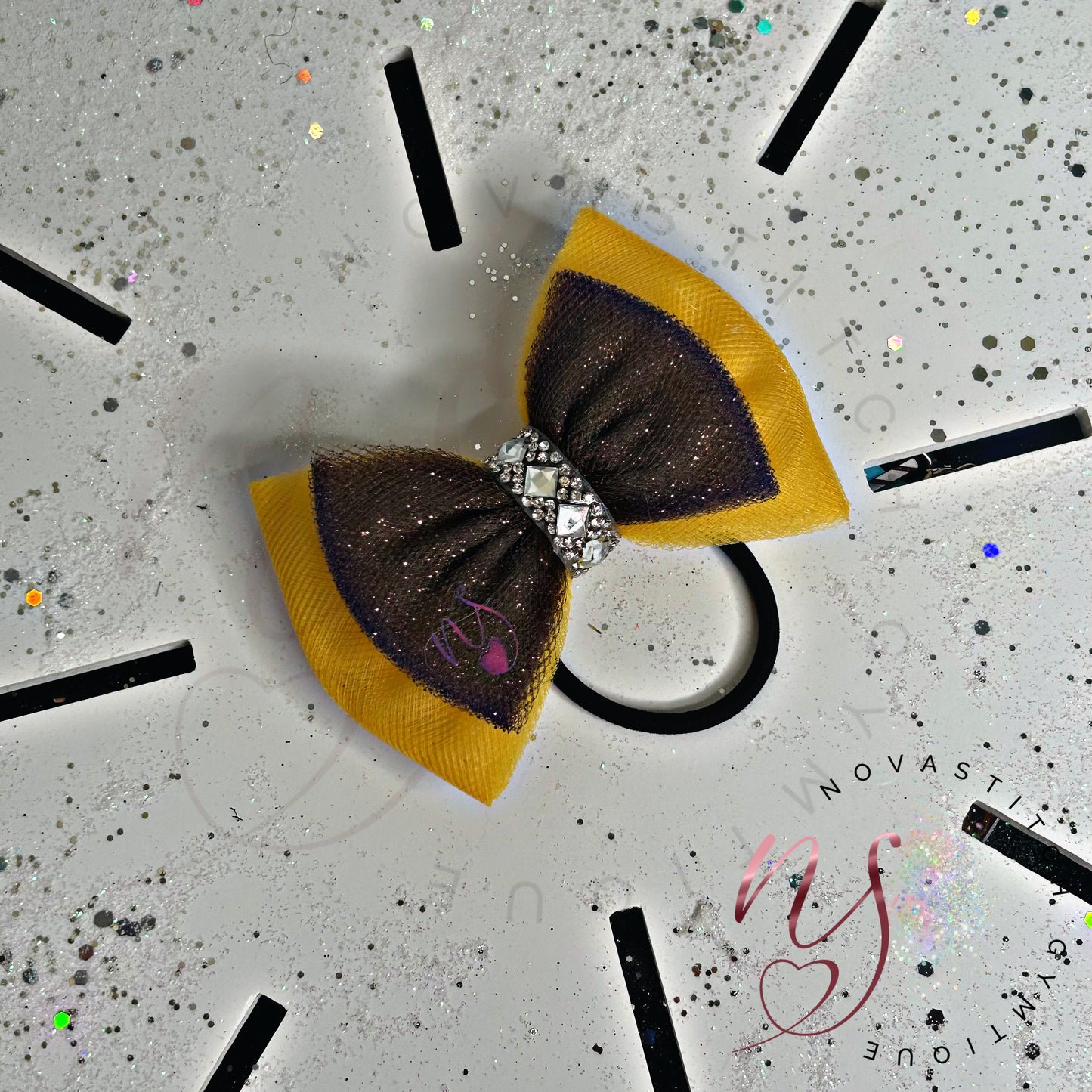 Creamsicle Mocha Double Bow