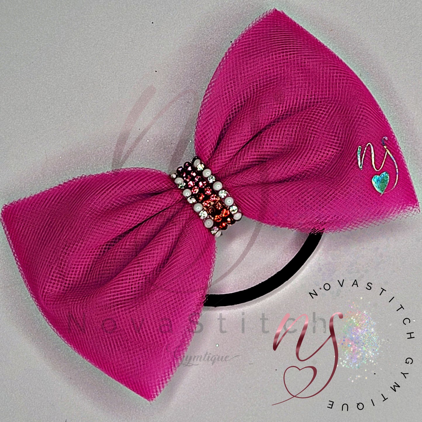 Fushia Single Bow