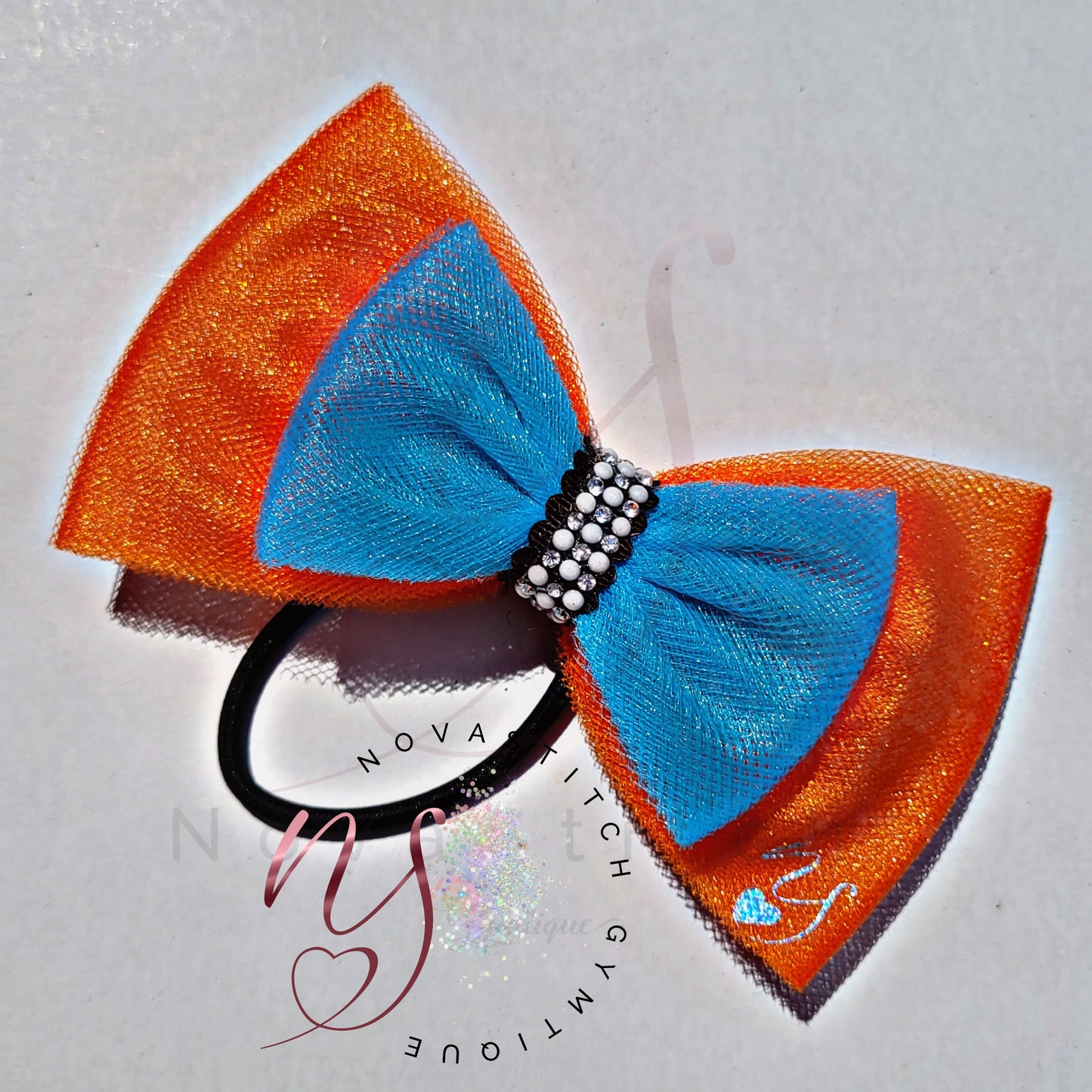 Pumpkin Ocean Double Bow