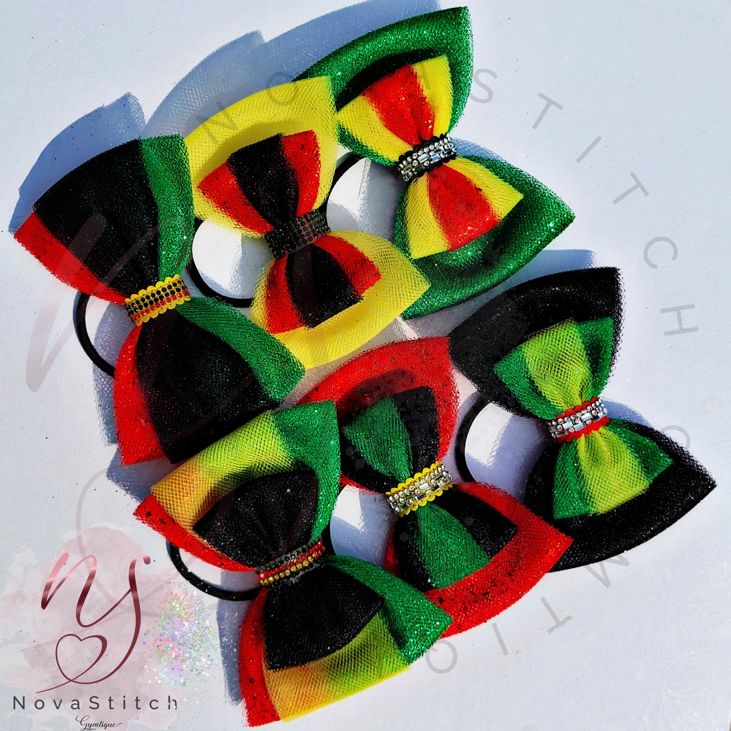 Juneteenth 6pk Bows