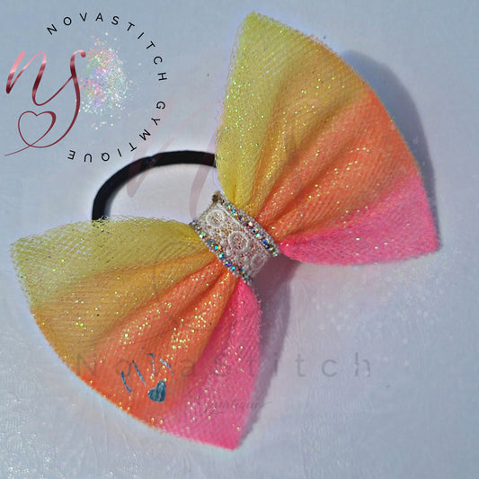 Sunset Ombre Bow